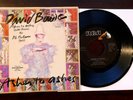 DAVID BOWIE 45 P/S ' ASHES TO ASHES ED VERSION / IT'S NO GAME ' U.S.A. SUPERB