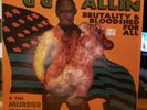 GG Allin And The Murder Junkies-Brutality And Bloodshed For All Vinyl LP.