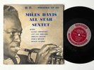Miles Davis All-Star Sextet Prestige PRLP 182 Original 10