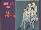 The Beatles Love Me Do / P.S. I Love You Tollie Records 45 w, Picture Sleeve