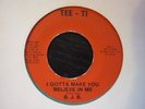 bjb i gotta make you believe...tee ti  orig usa 45 northern soul
