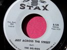 THE DEL-RIOS - Just Across the Street - super clean 45 rpm - Stax 125
