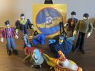 THE BEATLES  SEALED Yellow Submarine 7” w/complete set of McFarlane figures