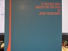 John Frusciante – To Record Only Water For Ten Days Vinyl RHCP, LTD edition