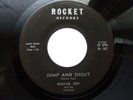 GUITAR JEFF 45 'JUMP AND SHOUT' USA ROCKET WILD 1959 ROCKABILLY 70s MARIANO VG