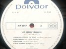 Promo Japan Polydor Edition Lp With Obi Sle White Label Cream / Live Volume Ii 1