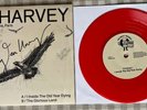 PJ HARVEY I Inside Old Year Dying Red Vinyl 7