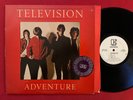 TELEVISION ADVENTURE LP WHITE LABEL PROMO (1978) VG+ PUNK ROCK ELEKTRA 6E-133 SP