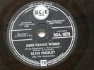 ELVIS PRESLEY UK 1958  RCA 78   HARD HEADED WOMAN    DON'T ASK ME WHY   RCA 1070