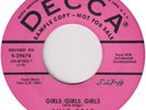 BILLY GRAY “Girls Girls Girls” DECCA (1955)