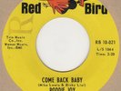 Roddie Joy Come Back Baby Red Bird Soul Northern Motown