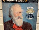 BRAHMS Violin Concerto HEIFETZ Reiner RCA Shaded Dog LSC 1903 - Excellent 1958