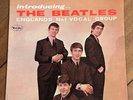 The Beatles RARE and EX  Ad Back Cover Introducing Vee Jay lp 1964