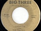 THE MAJOR'S Lost In A City Big Three Northern Soul Majors 45 HEAR