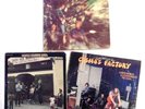3 LP's Creedence CCR- Willy & Poor Boys + Cosmos Factory + Bayou Country Cleaned