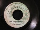 CHESTNUTS Who Knows Better Than I / Mary Hear,,,  Doo Wop R&B Rock 45 Orig.