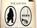 Brahms Trio Cello, Piano - Walter Barylli Violin - Westminster XWN 18449