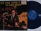 CAL TJADER QUINTET Live And Direct FANTASY LP VG+ blue wax d