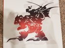 FINAL FANTASY VI 6 BLOOD ORANGE Dragon and Yellow 3LP Vinyl VGM Not Moonshake