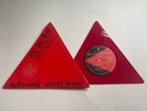 Neil Young Crazy Horse Reactor Red 45 Vinyl Triangle Shaped Reprise Record 1981