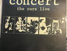 THE CURE - concert the cure live - Original UK Fiction 1984 - NM/VG+ Beauty