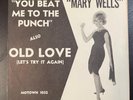 MARY WELLS You Beat Me To The PICTURE SLEEVE(sleeve only, no 45) BEAUTIFUL COPY