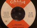 JOHNNY THUNDER I'm Alive 45 Calla KILLER 60's Wild Soul Fuzz Mod Banger