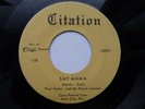 PAUL STEFEN 45 'SAY MAMA' USA CITATION WILD 1962 ROCKABILLY 1963 2ND VG++