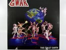 Gwar - This Toilet Earth Vinyl Blue & Red Splatter Color Variant Seam Split