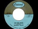 NORTHERN/DEEP SOUL-MARION BLACK-WHO KNOWS/GO ON FOOL-CAPSOUL 20