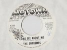 THE SUPREMES Come See About Me 45 RECORD RARE DJ PROMO SOUL MOTOWN 1964