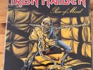 IRON MAIDEN - Piece Of Mind - UK FAME EDITION Rare Vinyl Metal