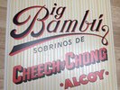 Cheech & Chong Big Bambu Vinyl LP w/ Rolling Paper - 1972 - SP 77014 - VG+