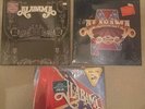 Alabama w Hype/Shrink - 3 Vinyl LPs, Feels So Right, Roll On, My Home's ...NM/NM