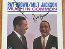 Ray Brown / Milt Jackson - Much In Common - Verve V6-8580 Burrell AUTOGRAPHED X2