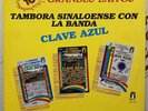 Tambora Sinaloense Con La Banda Clave Azul 1990 RARE LP Tejano VG+