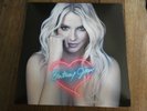 BRITNEY SPEARS - BRITNEY JEAN + INNER - CLEAR WITH BLUE AND HOT PINK SPLATTER-EX