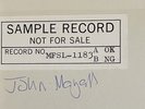 John Mayall  blues breakers with Eric Clapton RARE MFSL TEST PRESSING MINT LP