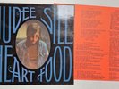 JUDEE SILL - HEART FOOD - RARE ORIGINAL 1973 U.K VINYL LP + LYRIC INSERT - VG +