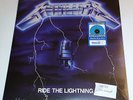 Metallica Ride The Lightning Walmart Exclusive Electric Blue Vinyl LP Sealed New