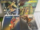 4 Budgie Albums Original Vinyl LP Nightflight Best Of In For The Kill Brittania