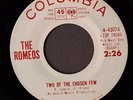 northern soul     THE ROMEOS   Two of the Chosen Few    COLUMBIA    43074     DJ