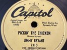 PROMO Capitol 78 RPM Jimmy Bryant & Speedy West - Pickin The Chicken 2310 V++