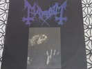 MAYHEM Live In Leipzig LP 1993 INSERT BLACK METAL