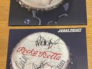 SIGNED Judas Priest Rocka Rolla 50th Anniv LP ROB Halford + 3 Oxblood Red Vinyl