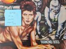 David Bowie Diamond Dogs Vinyl Record VG+/VG APL 10576 1974
