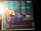 BEVERLY KENNEY BORN TO BE BLUE PROMO LP RECORD