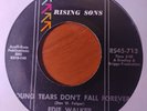 Edie Walker 45rpm 1969  Young Tears Don’t Fall Forever on Rising Sons Funk VG+