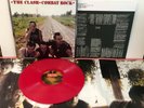 The CLASH combat rock Lp RED Vinyl Record with Big poster , LIMITED PRESSING