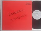 CASANOVA * ALL * 1985 MAXI 45T FRANCE